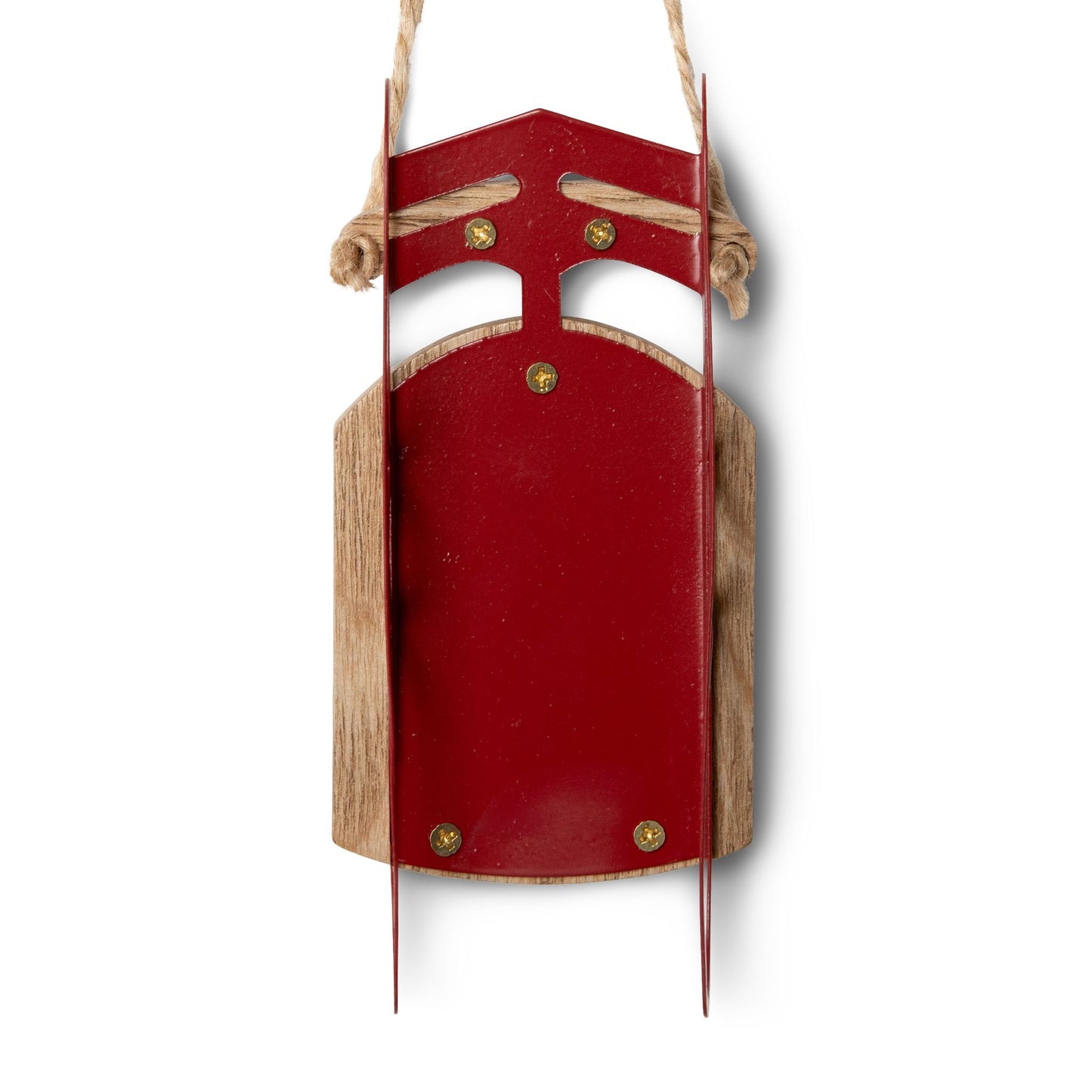 Leo from Tracked Down By The Mountain Man Rustic Sled Ornament