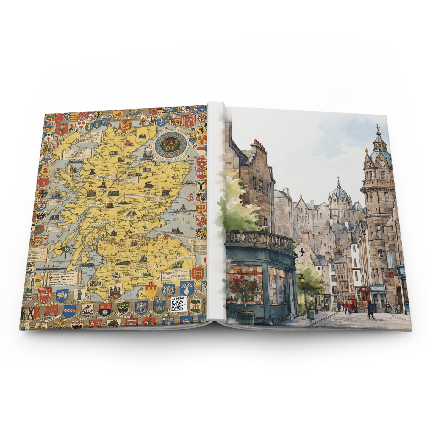 Rory's Scottish Reflections Hardcover Journal