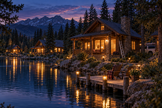 A Little Spark at Eight Pines Cabins