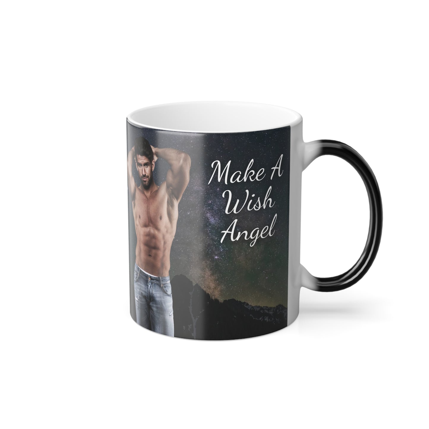 Morphing Make a Wish Make It Hot & Steamy Mountain Man Mug