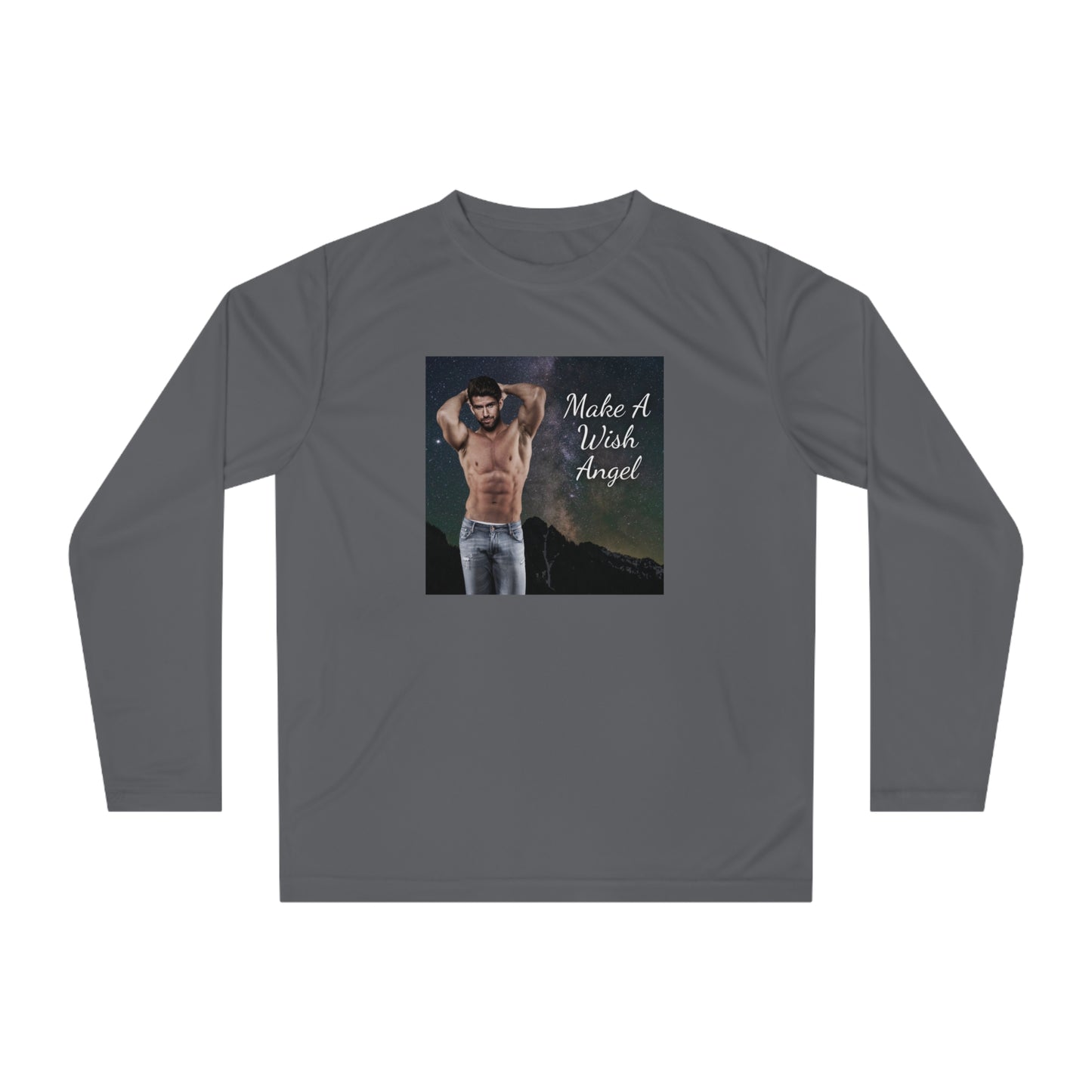 I'm Not Lost - Bear Make A Wish Performance Long Sleeve Shirt