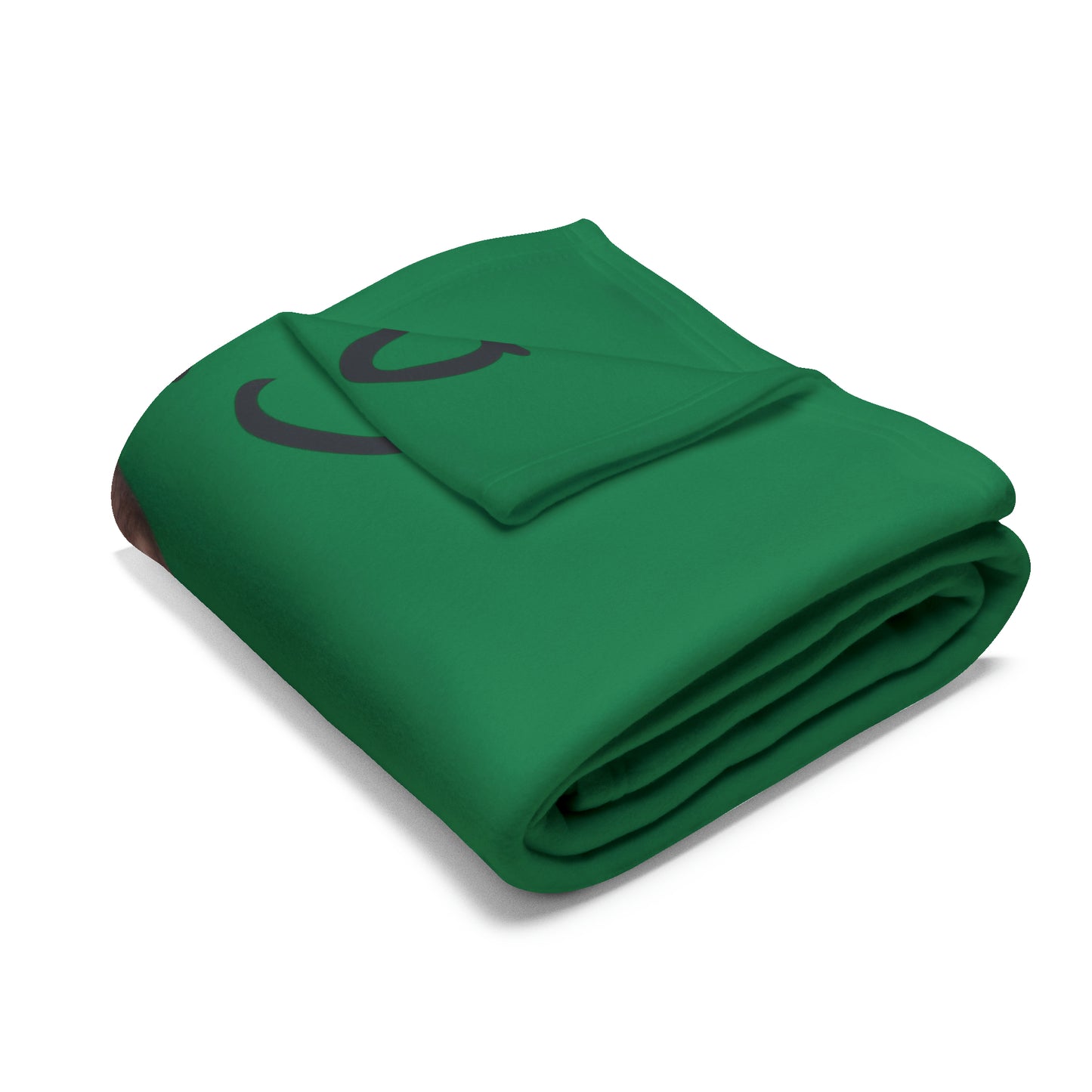 Bear's Curvy Cub Blanket in Dark Green (2 Sizes)