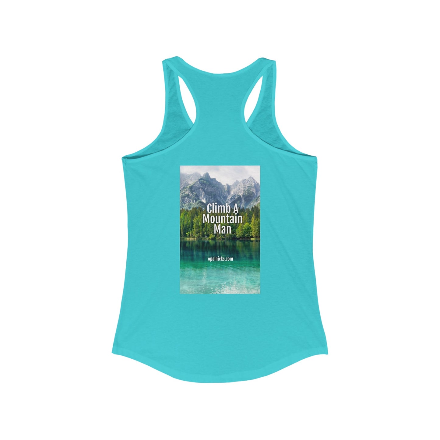 Kris "In Mountain Men I Trust" Racerback Tank Top