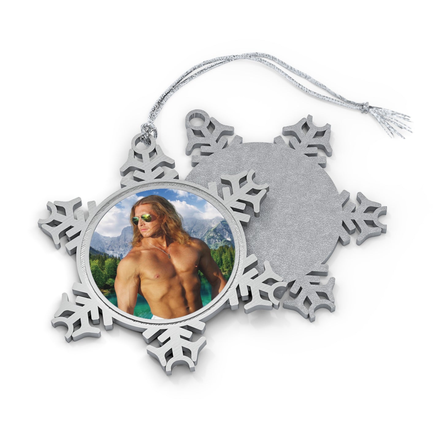 Noah Pewter Snowflake Ornament