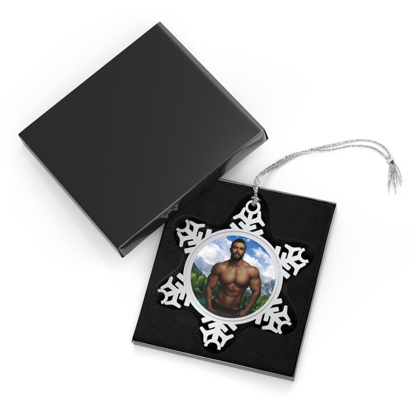 Mateo Pewter Snowflake Ornament