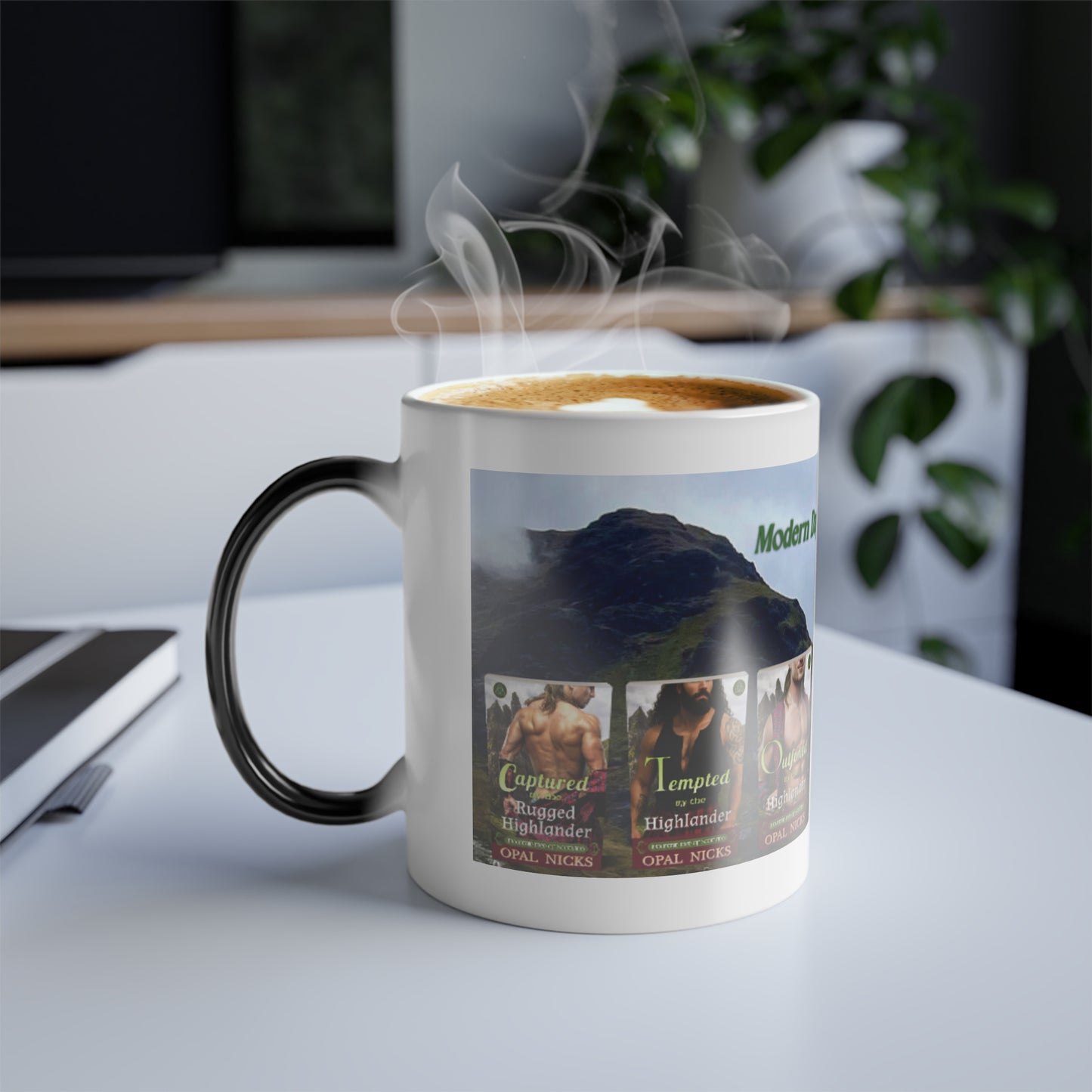 Morphing Mountain Men of Scotland Highlanders Mug