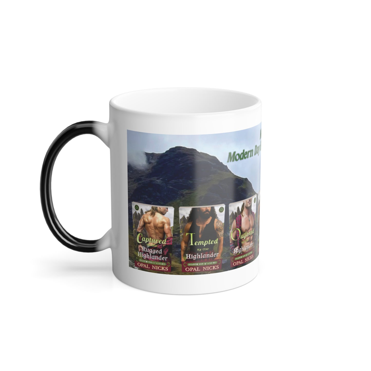 Morphing Mountain Men of Scotland Highlanders Mug