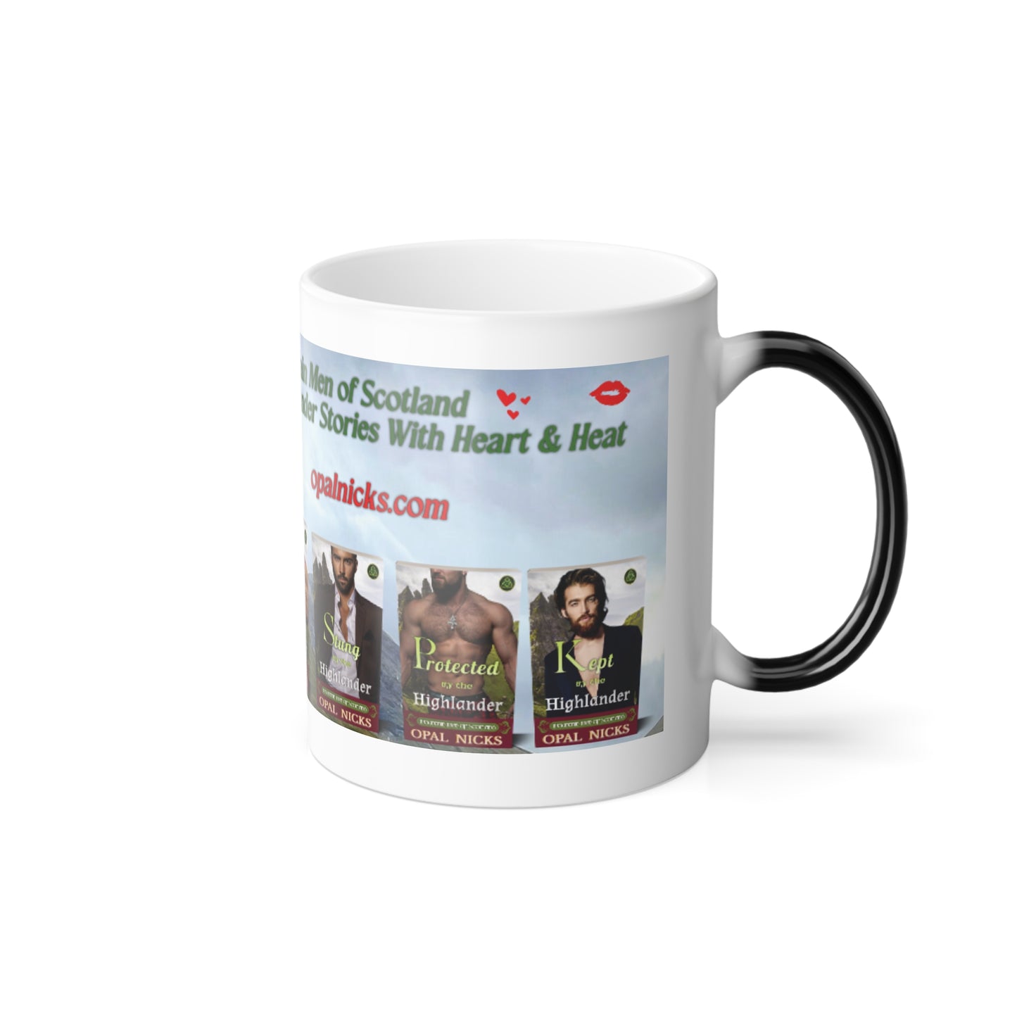 Morphing Mountain Men of Scotland Highlanders Mug