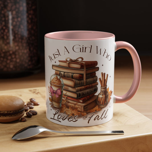 Just A Girl Who Loves Fall / Spice Mama Coffee Mug in 2 Sizes