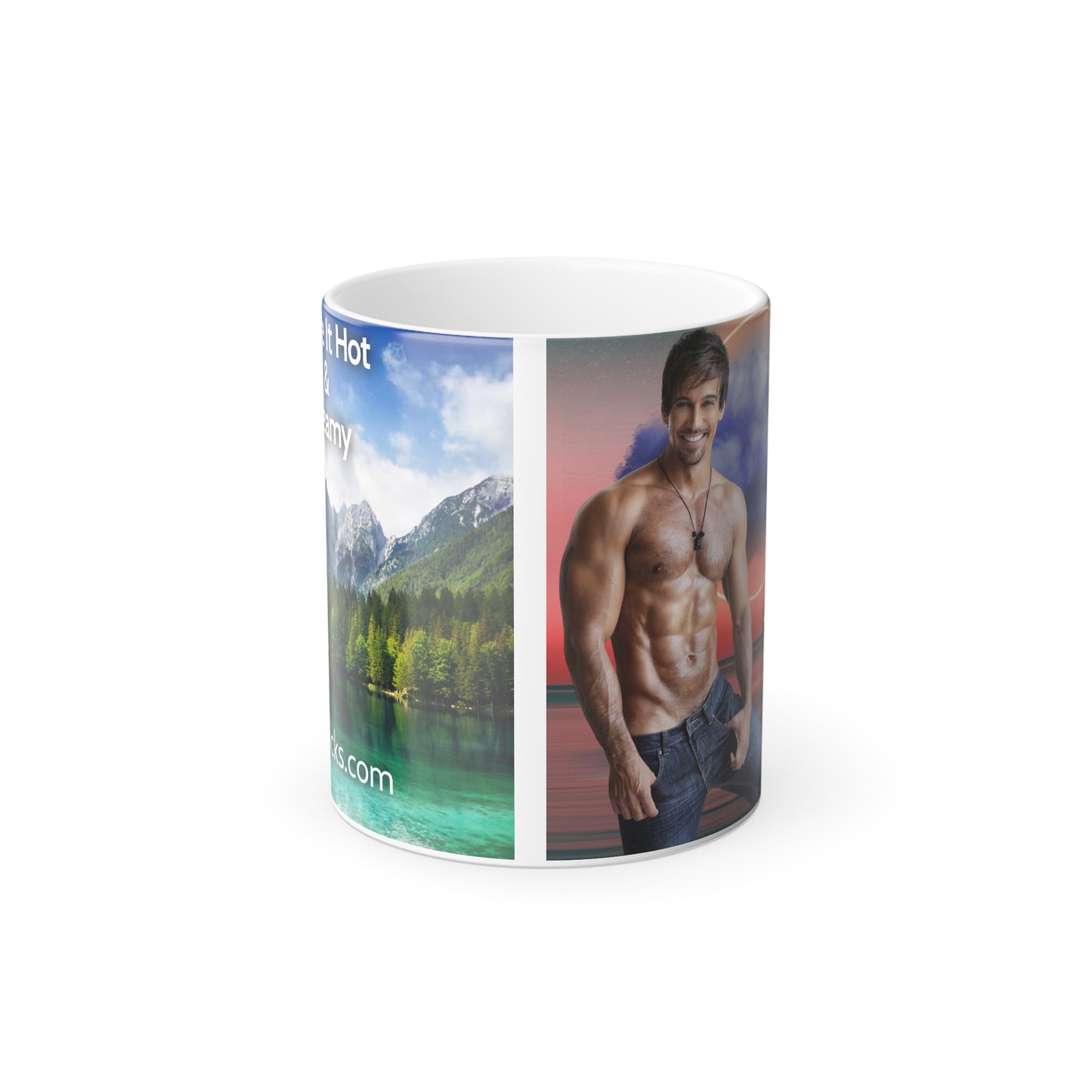 Morphing Let Me Take You To Cloud Nine Hot & Steamy Mountain Man Mug