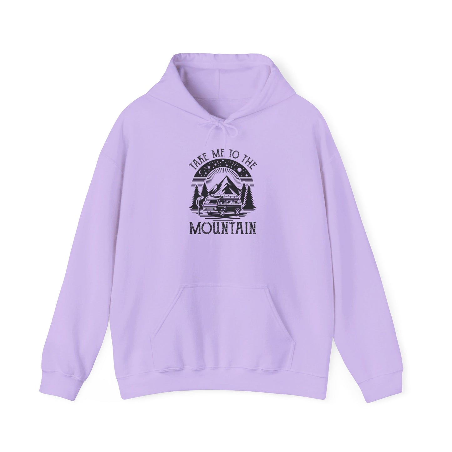 Take Me To The Mountain with Bear Hooded Sweatshirt