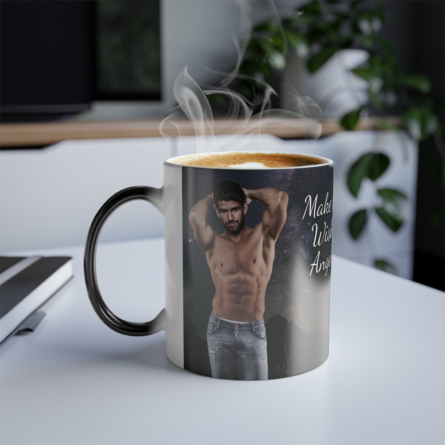 Morphing Make a Wish Climb A Mountain Man Mug