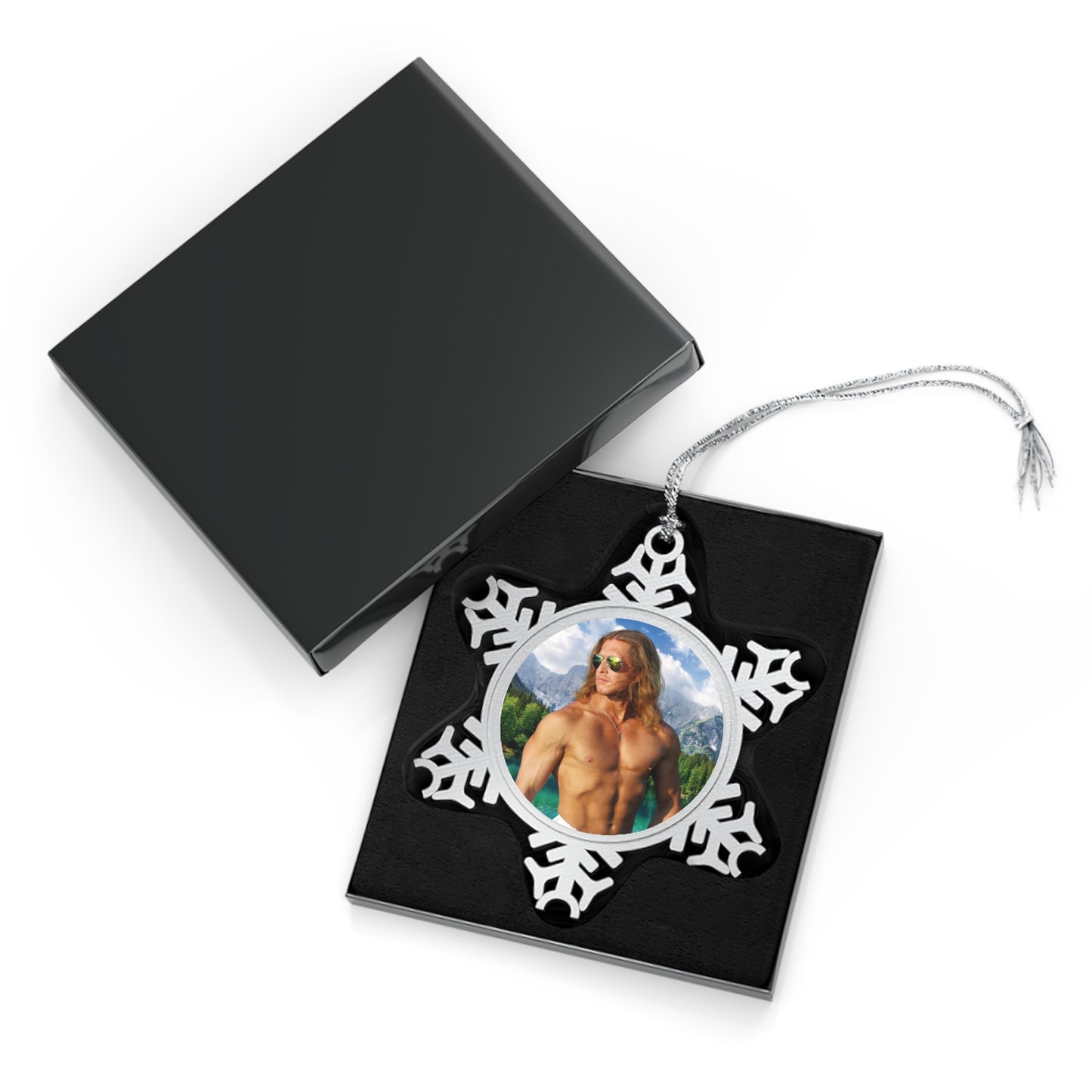 Noah Pewter Snowflake Ornament