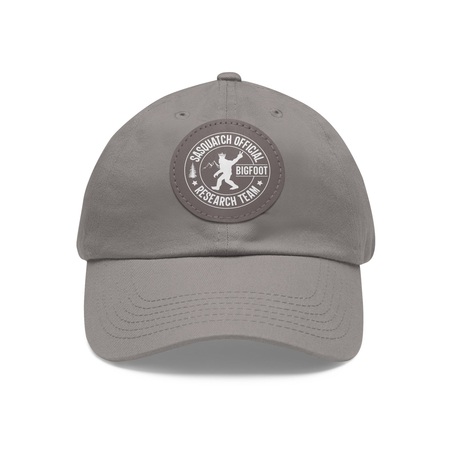 Sasquatch Official Bigfoot Research Team Hat with Faux Leather Patch