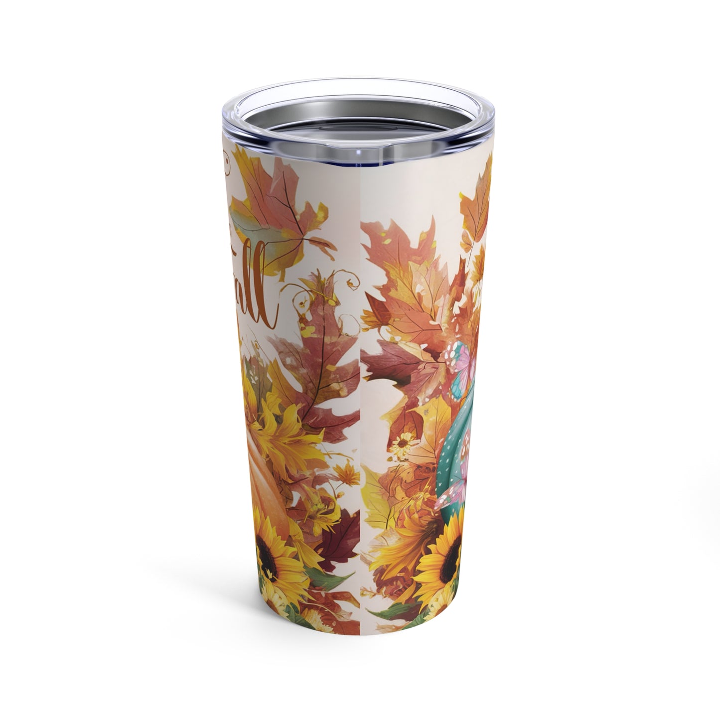 Just A Girl Who Loves Fall Tumbler 20oz