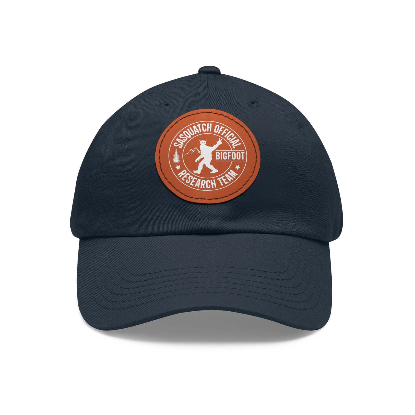 Sasquatch Official Bigfoot Research Team Hat with Faux Leather Patch