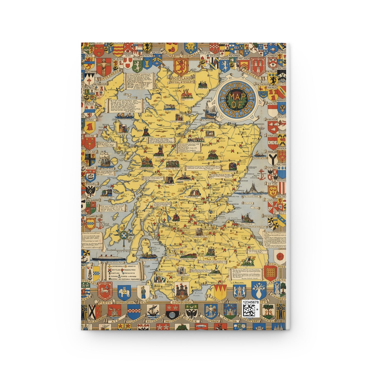Rory's Scottish Reflections Hardcover Journal