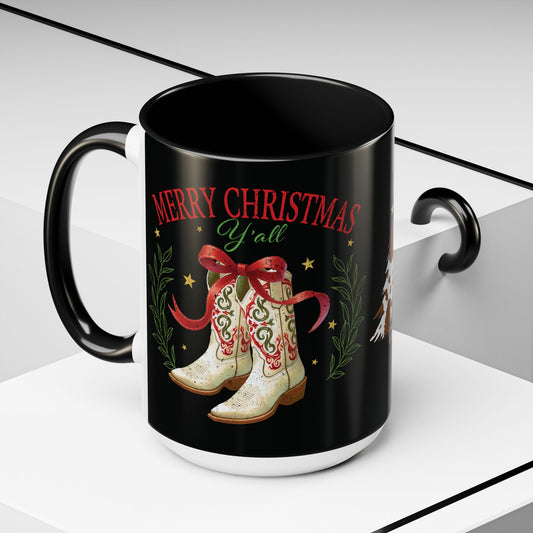 Cowgirl Christmas Mug