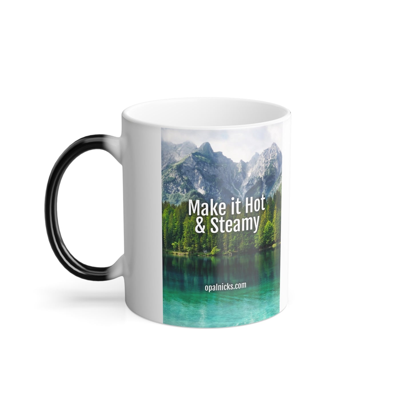 Morphing Make a Wish Make It Hot & Steamy Mountain Man Mug