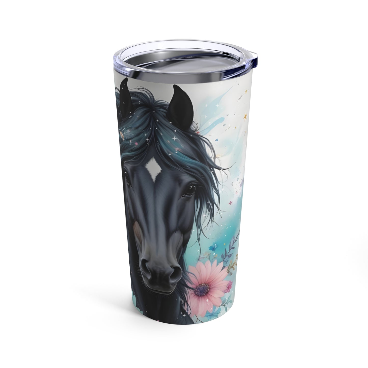 Daisy Diamond Horse Tumbler 20oz