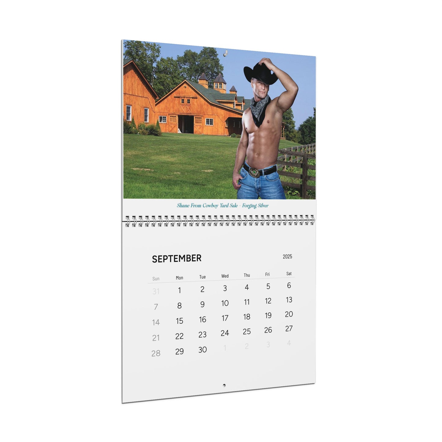 2025 Alpha Males Wall Calendar