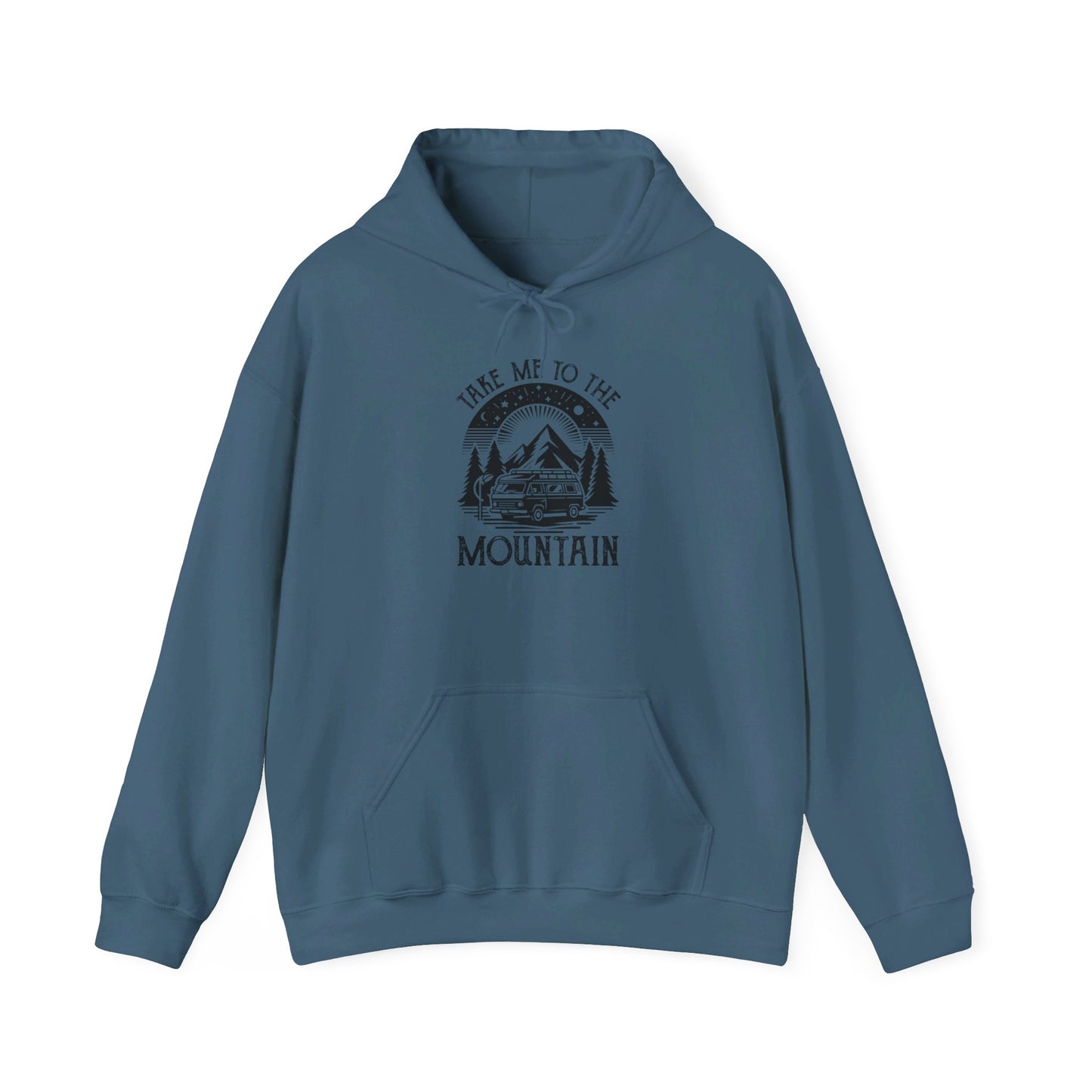 Take Me To The Mountain with Bear Hooded Sweatshirt